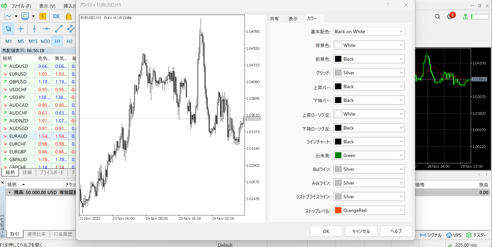 TitanFXMT5設定方法